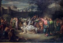 “아들과 함께 과부를 살리신 예수”