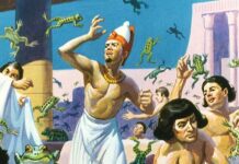 “개구리 대신 덮어주실 은혜”