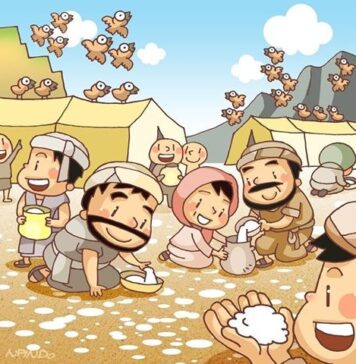 “광야에 덮힌 만나의 사랑”